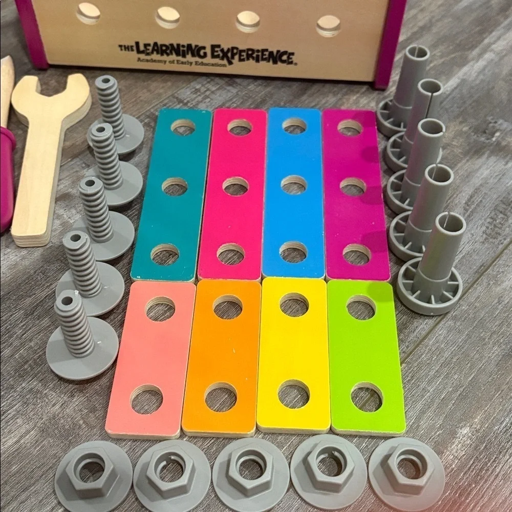 Learning Express Wooden Tool Box